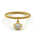 SEA CHARMS Ring - White Shell