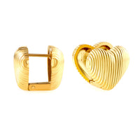 FULLHEART Earring /Huggies Doubleside