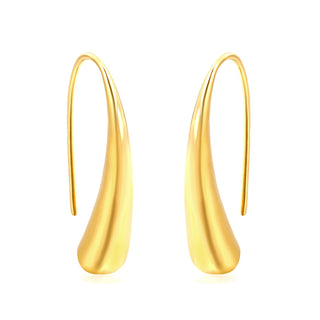 THREADER DROP Earring /Hoops