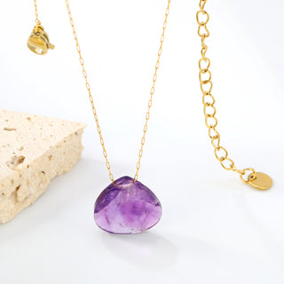 AMETHYST DROP Necklace