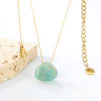 AQUAMARINE DROP Necklace