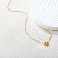 DIAMOMND BOX Necklace - HONEY