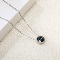 TIMELESS Necklace - DARK BLUE