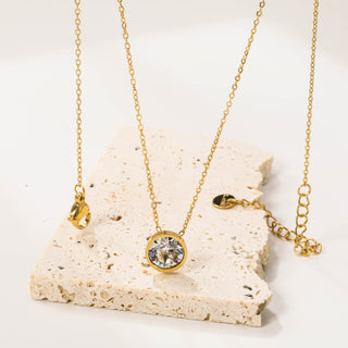 TIMELESS Necklace  "COLOUR CLEAR"