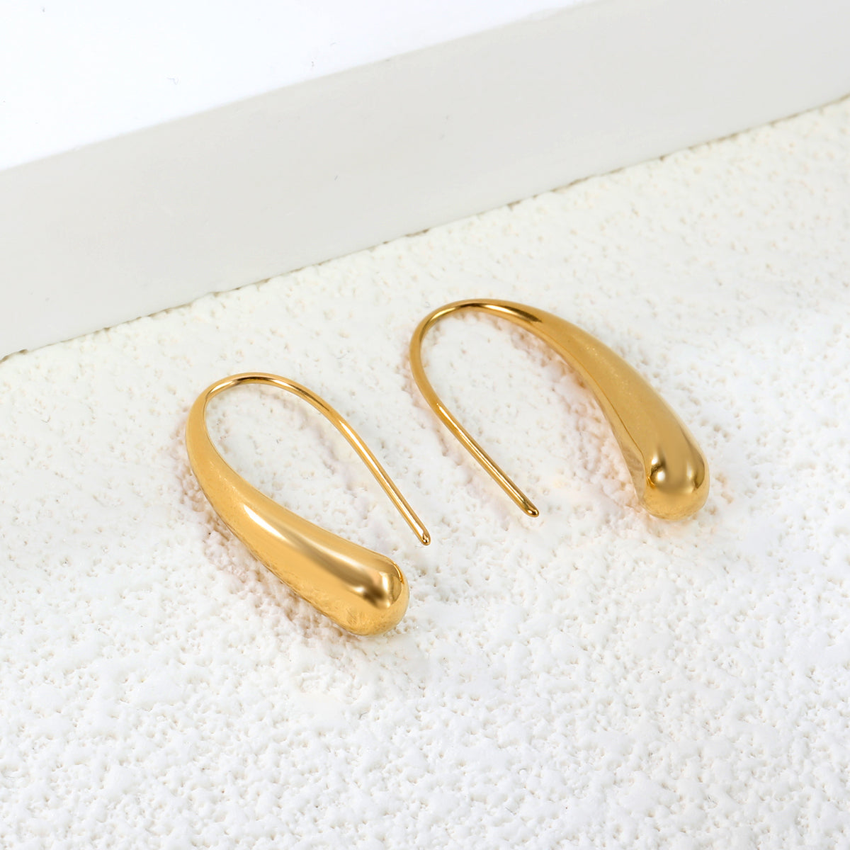 THREADER DROP Earring /Hoops