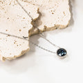 TIMELESS Necklace - DARK BLUE