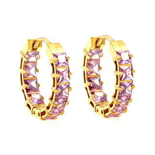 ETERNITY Earring / Hoops PURPLE