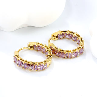 ETERNITY Earring / Hoops PURPLE