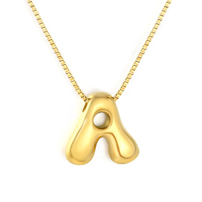 NAME ME " A" Necklace