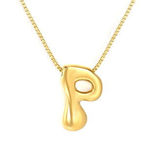 NAME ME Necklace  " P "