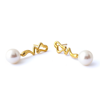 PEARL PAINTING Studs