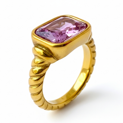 Taylor Ring Amethyst Blush