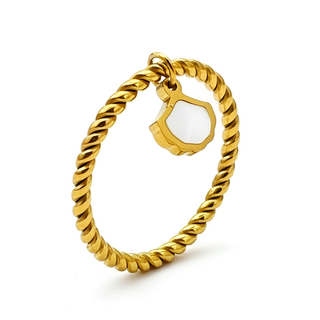 SEA CHARMS Ring - White Shell