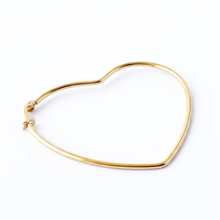 HEART Earring/ Hoops XL