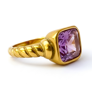 Taylor Ring Amethyst Blush