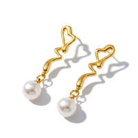 PEARL PAINTING Studs