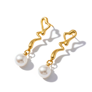 PEARL PAINTING Studs