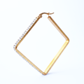 SQUARE Earring/ Hoops