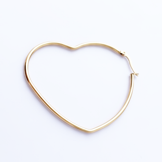 HEART Earring/ Hoops XL