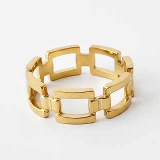 Gold Belt Ring - One Size