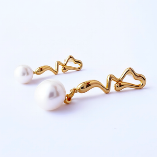PEARL PAINTING Studs