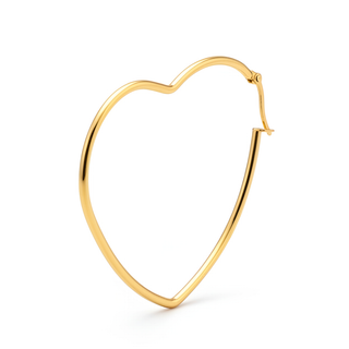 HEART Earring/ Hoops XL