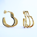 TRIPLE HEART Earrings