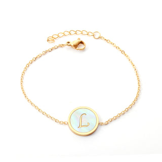 THE FIRST LETTER Bracelet  " L "