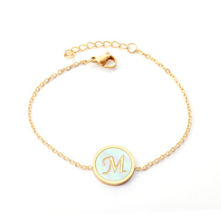 THE FIRST LETTER Bracelet " M"