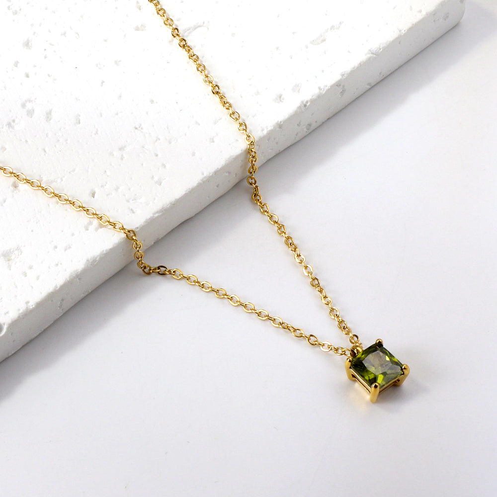 DIANA Necklace - GREEN