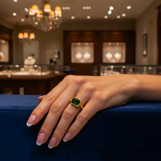 Taylor Ring Greenstone