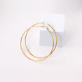 LARGE Earring / Hoop BOA Gold