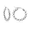 ODOSA Earring /Hoops silver