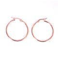 BOA LARGE Earring / Hoop  - Rose Gold